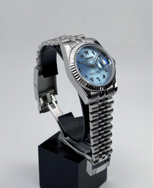 BABYBLÅ ARABISK DATEJUST MOD